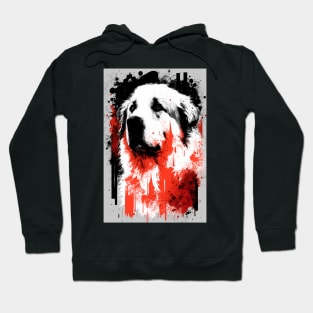 Great Pyrenees Portrait Hoodie